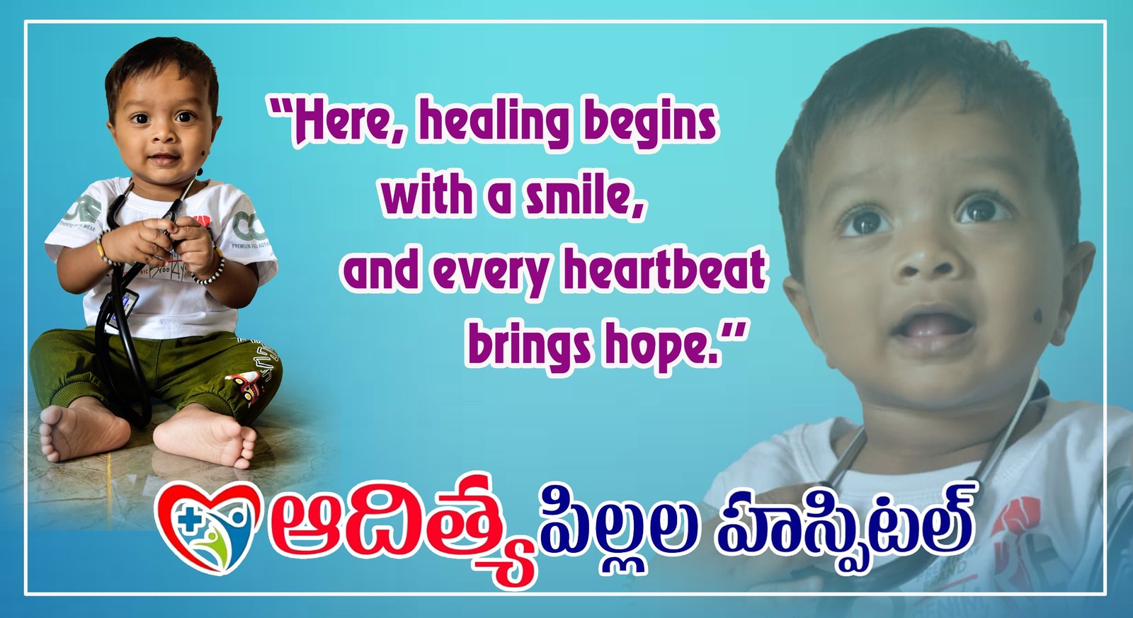 Doctor smiling with child